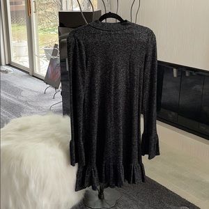 Long sleeve loose fitting dress